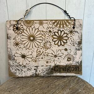 Oregon Wall Art Wood Art Boho Home Decor Pacific Northwest Gift PacNW NEW